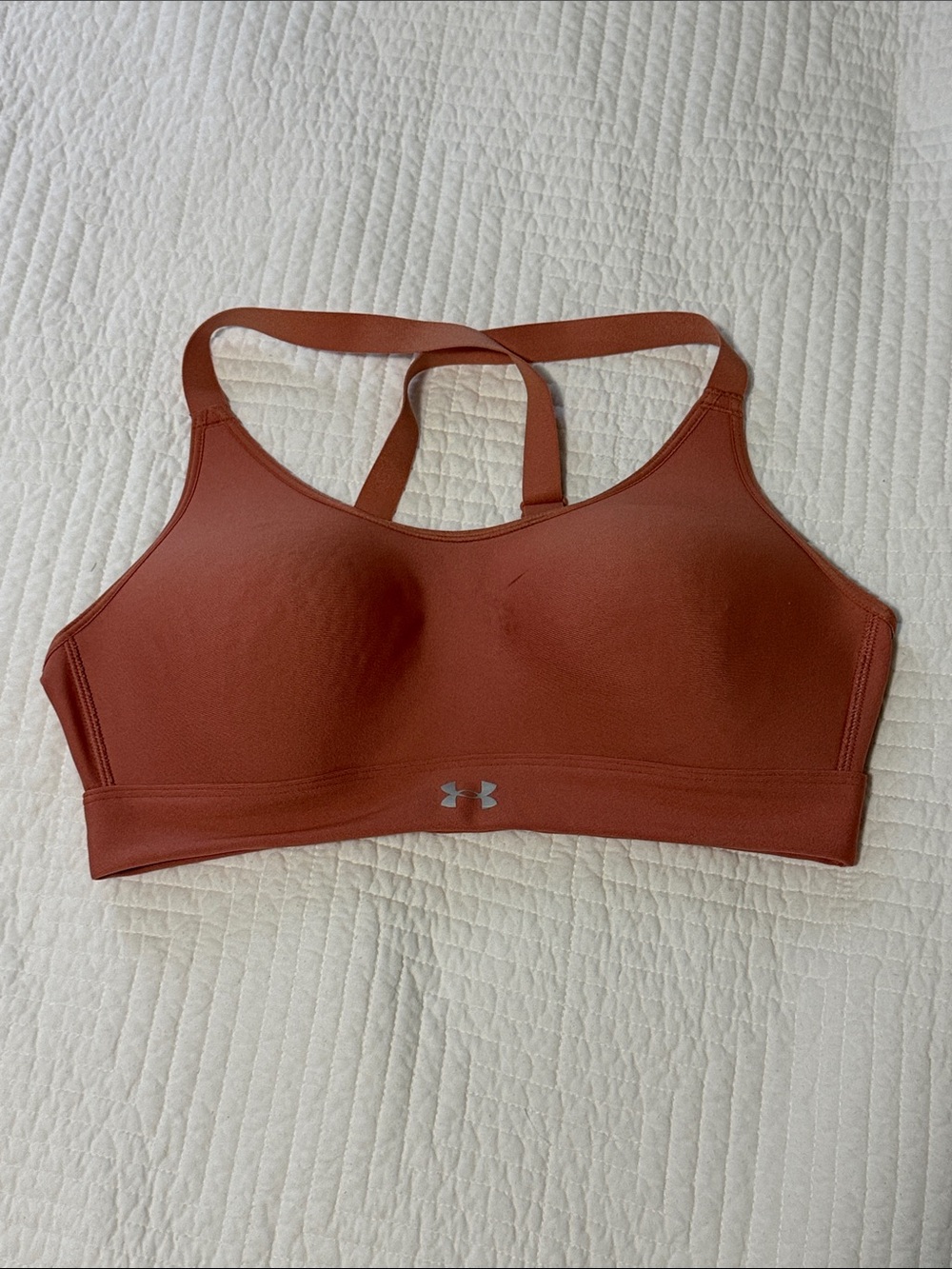 Under Armour Continuum Mid Sports Bra - tan/pink